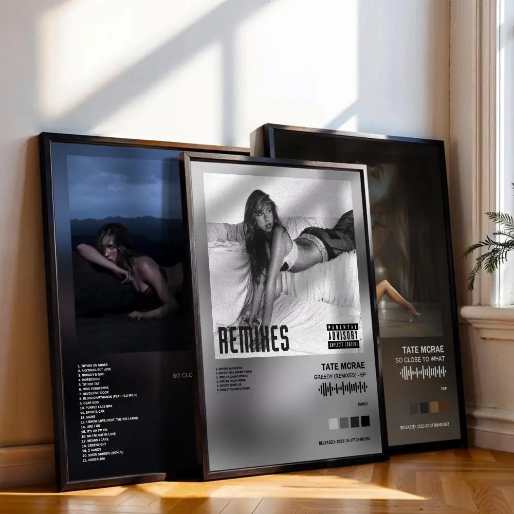 Tate McRae Poster Musik Album Cover für Zimmer Leinwand Malerei Druck Kunst Home Wand Dekor Bild Geschenk