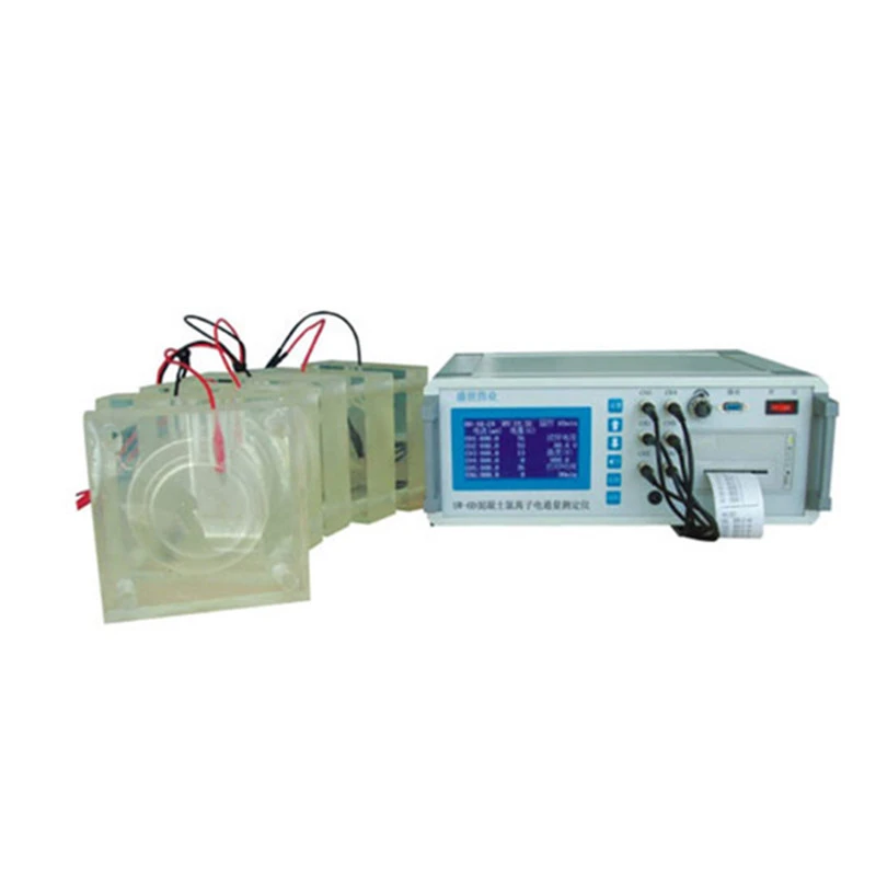 

Electric Flux Meter Rapid Chloride Ion Permaebility Test Apparatus