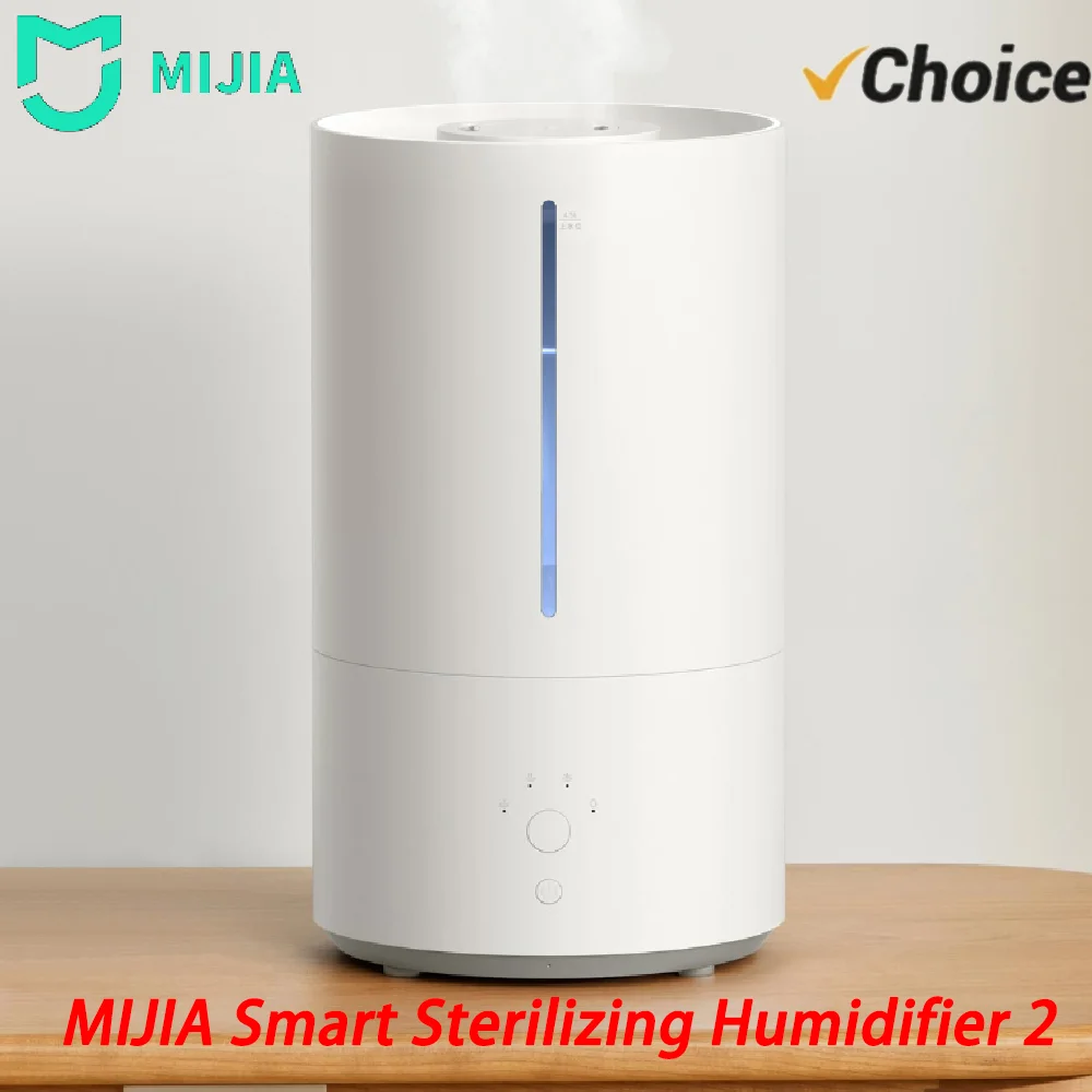 NEW MIJIA Smart Humidifier 4.5L UV-C Sterilization 350mL/h Mist Smart Constant Humidity APP Control 32dB Quiet Home Bedroom CN