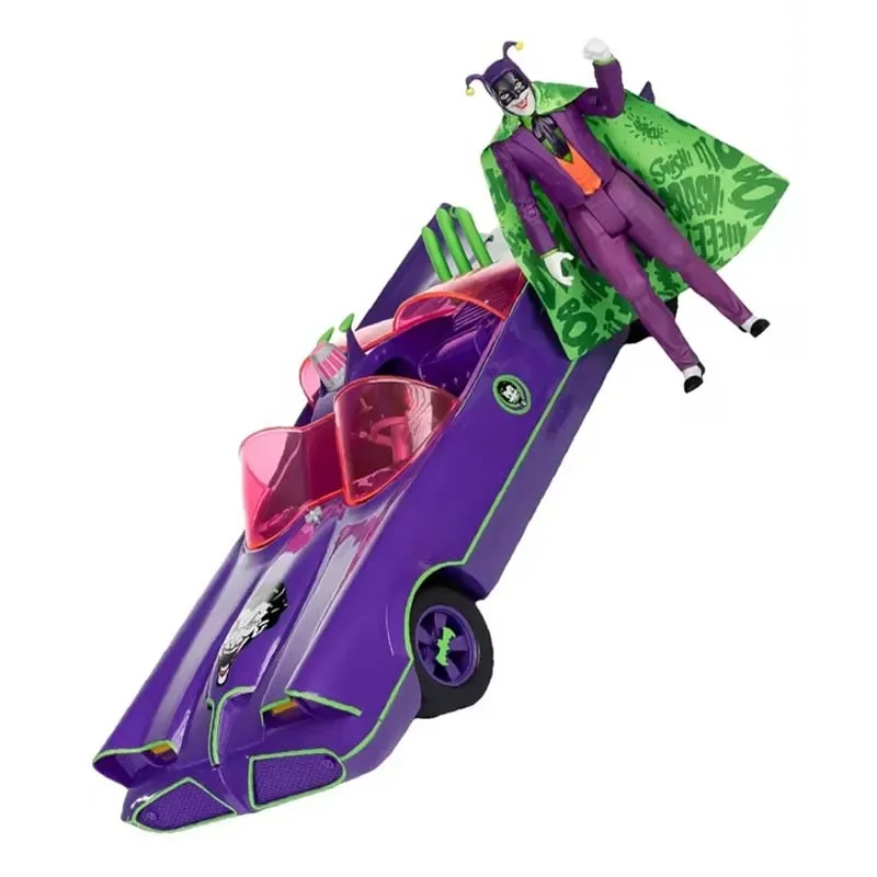 Mcfarlane Toys Clownmobile & The Joker Car DC Multiverse PVC Ornaments Action Figure Digital Collectible Figures 100% Original