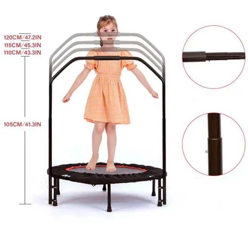 

Indoor Fitness Mini Trampoline For Children Adults Jumping Made Of Polypropylene For Kids