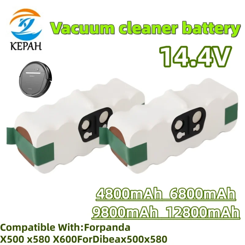 

Экономичная модернизированная батарея для Roomba | Перезаряжаемая батарея 14,4 В, универсальная для вакуумных моделей 500/600/700/900 и 63+.