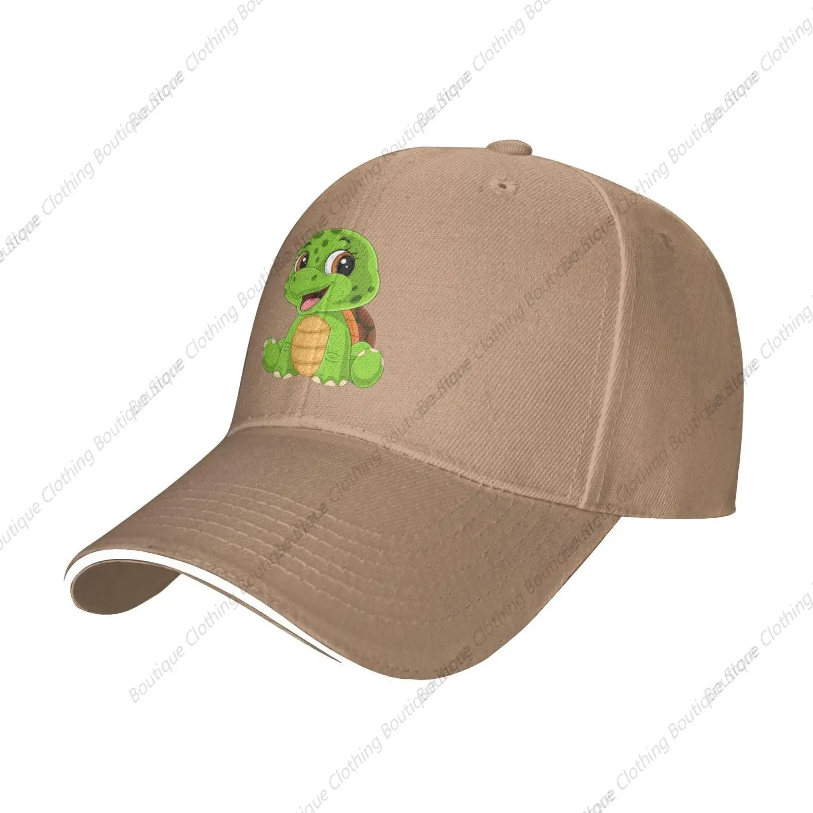 Cute Turtles Baseball Cap Women Men Hats Adjustable Truckers Sun Hat Golf Caps Natural