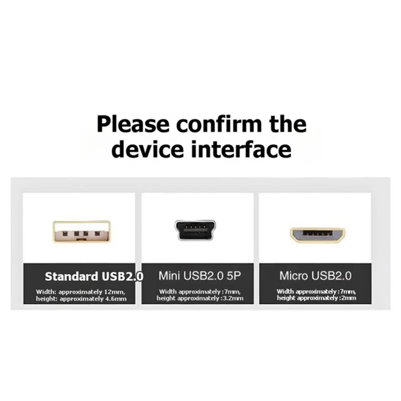 ABGI-Type-C FFC Mini Micro USB Extension Ribbon Cable 90° Slim Flat Flexible FPC Charging 20CM