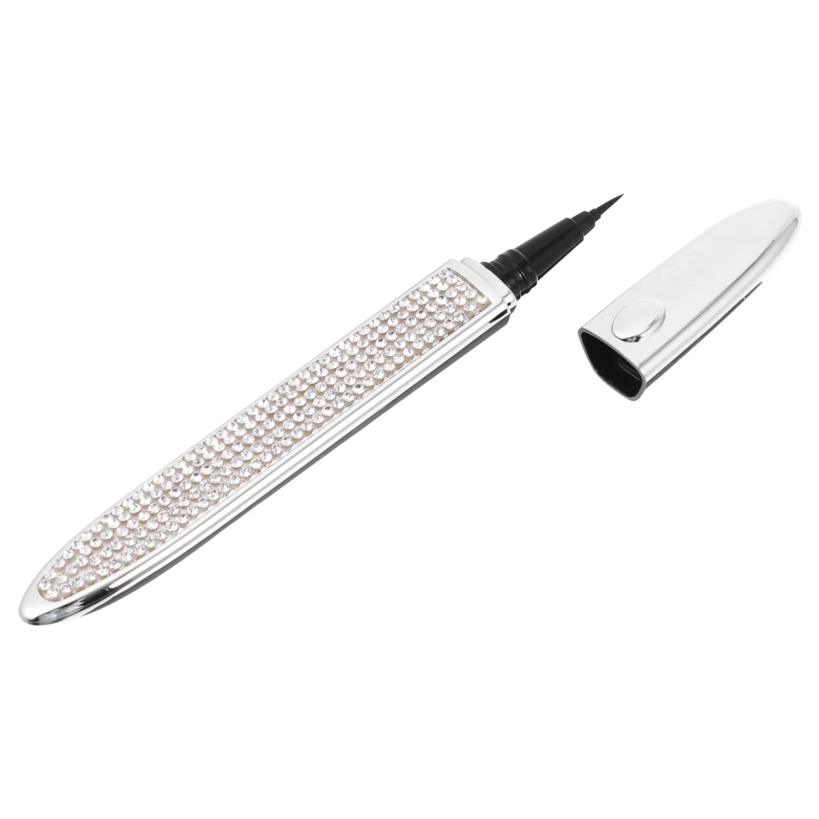 

Self-Adhesive Eyeliner Pen Quick Dry Strong Hold No Need Glue Or Magnetic Lashes Easy Application for Women Bling Diamond Makeup