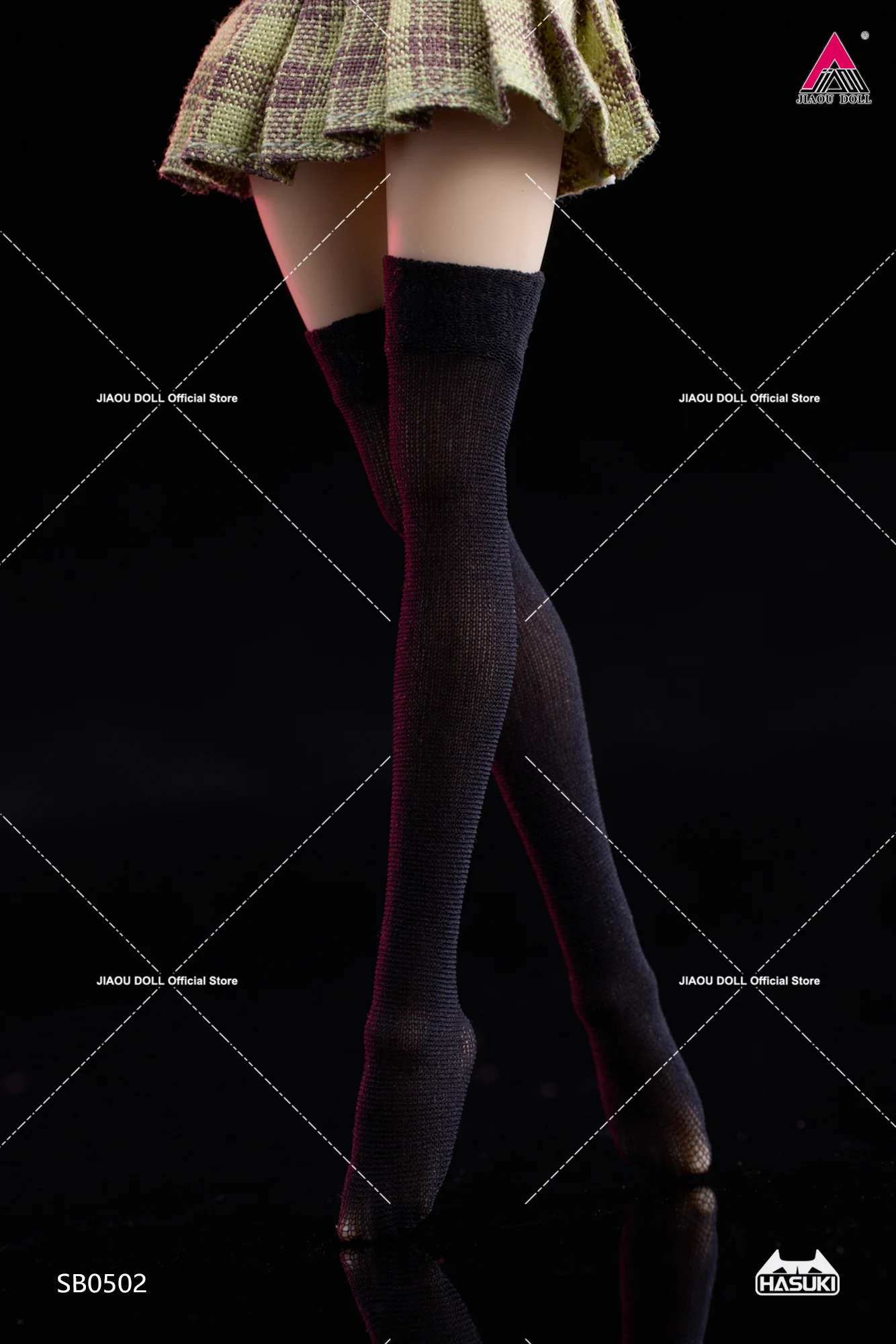 HASUKI SB05 1/12 Scale Seamless Silk Stockings Socks Clothes  Model Fit 6'' Female Soldier Action Figure Body Dolls Accessories