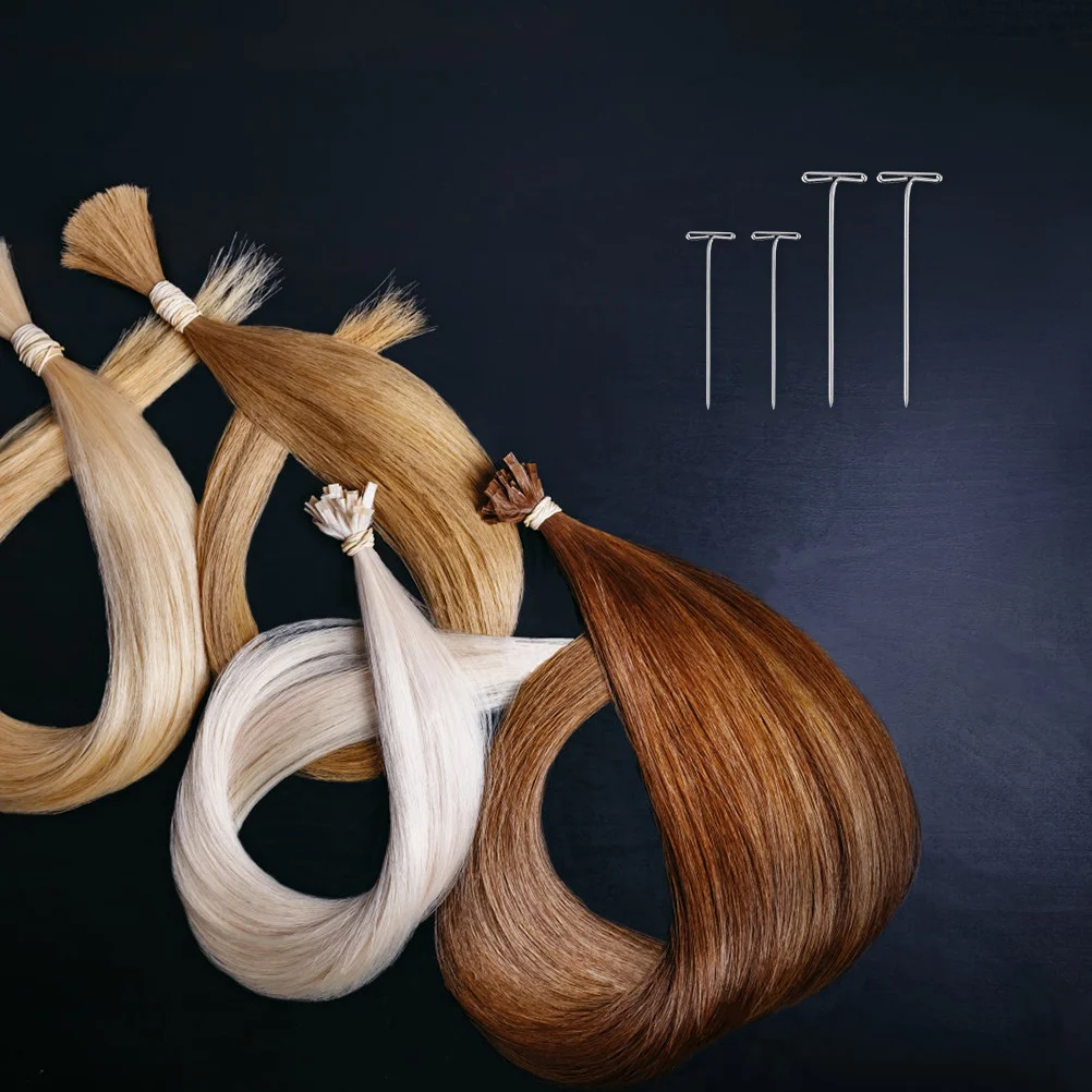 

150Pcs Durable T Pins for Wigs Steel Wire Fixation Tool Simple Structure for Easy and Stable Styling T Pins