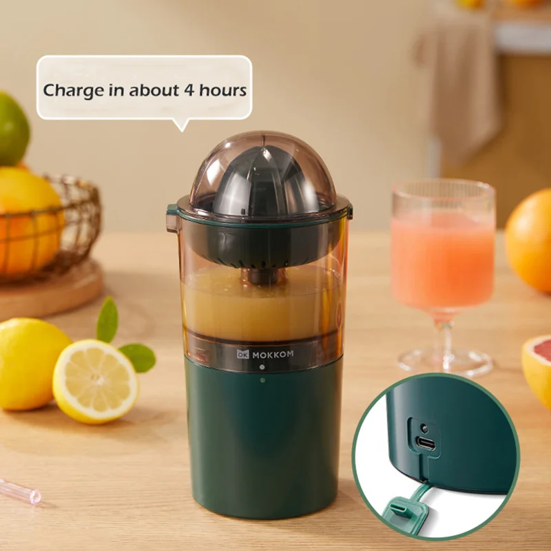 250ML Electric Juicer Blender Portable Fruit Extractor Orange Juice Maker Mini Mixer Usb Rechargeable Lemon Extractor