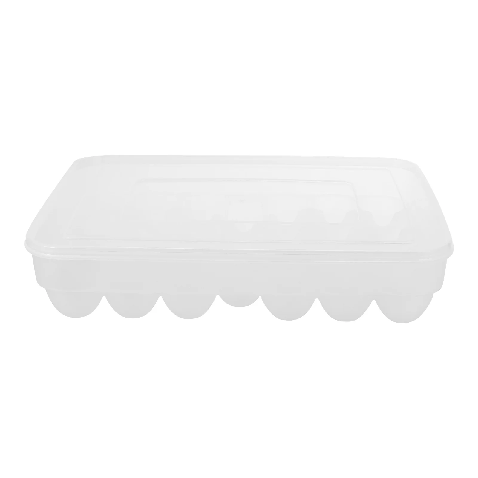 

34 Grids Egg Storage Container Holder Tray Lid Design Keep Fresh Save Space Kitchen Refrigerator Plastic Egg Box Home Daily Use