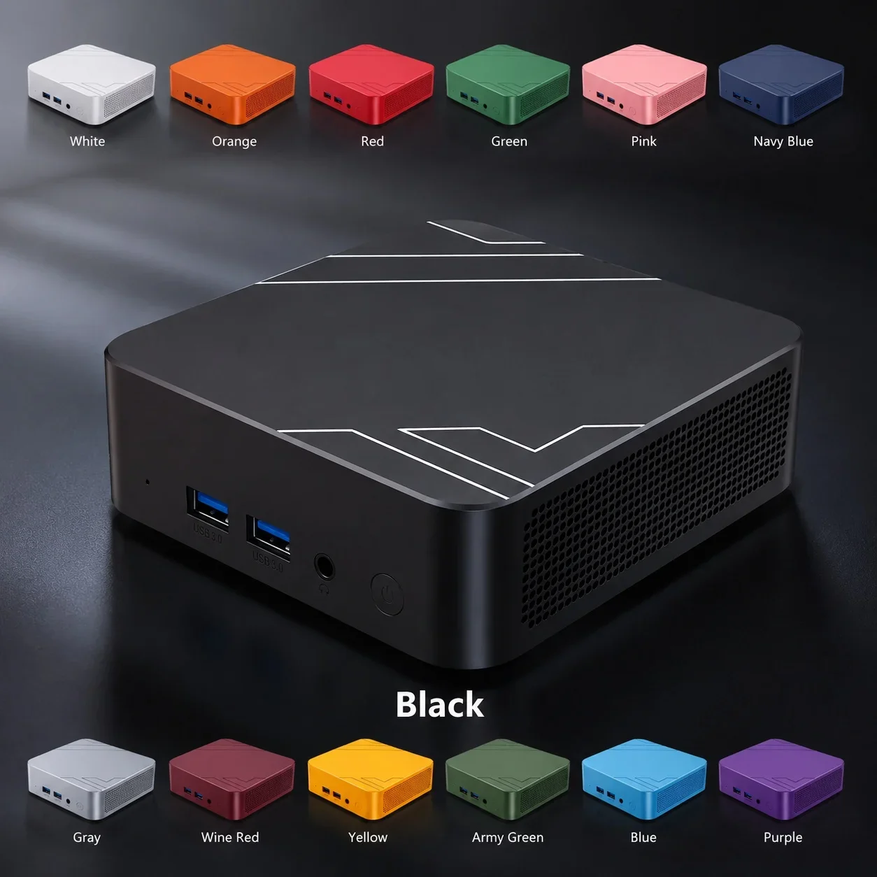 2026 New MINI PC Windows 11 Core I9 10980HK 32GB RAM 1TB 2TB SSD WIFI 6 BT5.2 4K HD Mini Gaming Office Study Pc