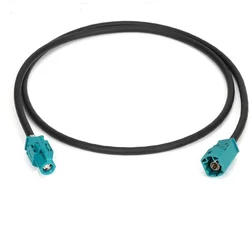 USB electric wire Cable FAKRA HSD LVDS 1m female male Dacar 535 4-Core for BMW Mercedes