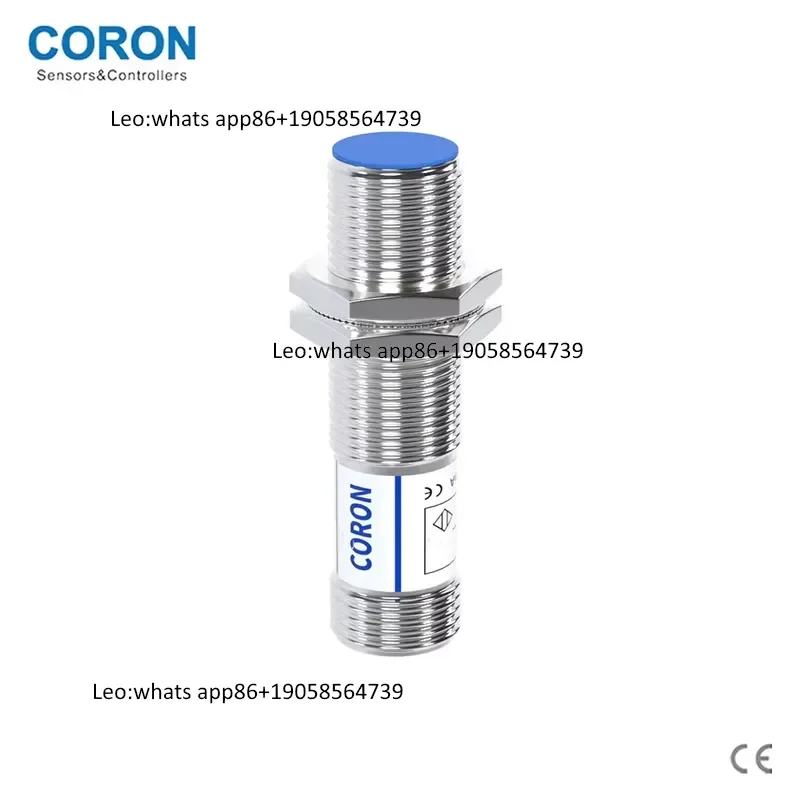 CORON Short Housing Inductive Proximity Sensor CLJ-A12AM-2ANA-G M12 2mm NPN NO for 10-30VDC Metal Detection Counting