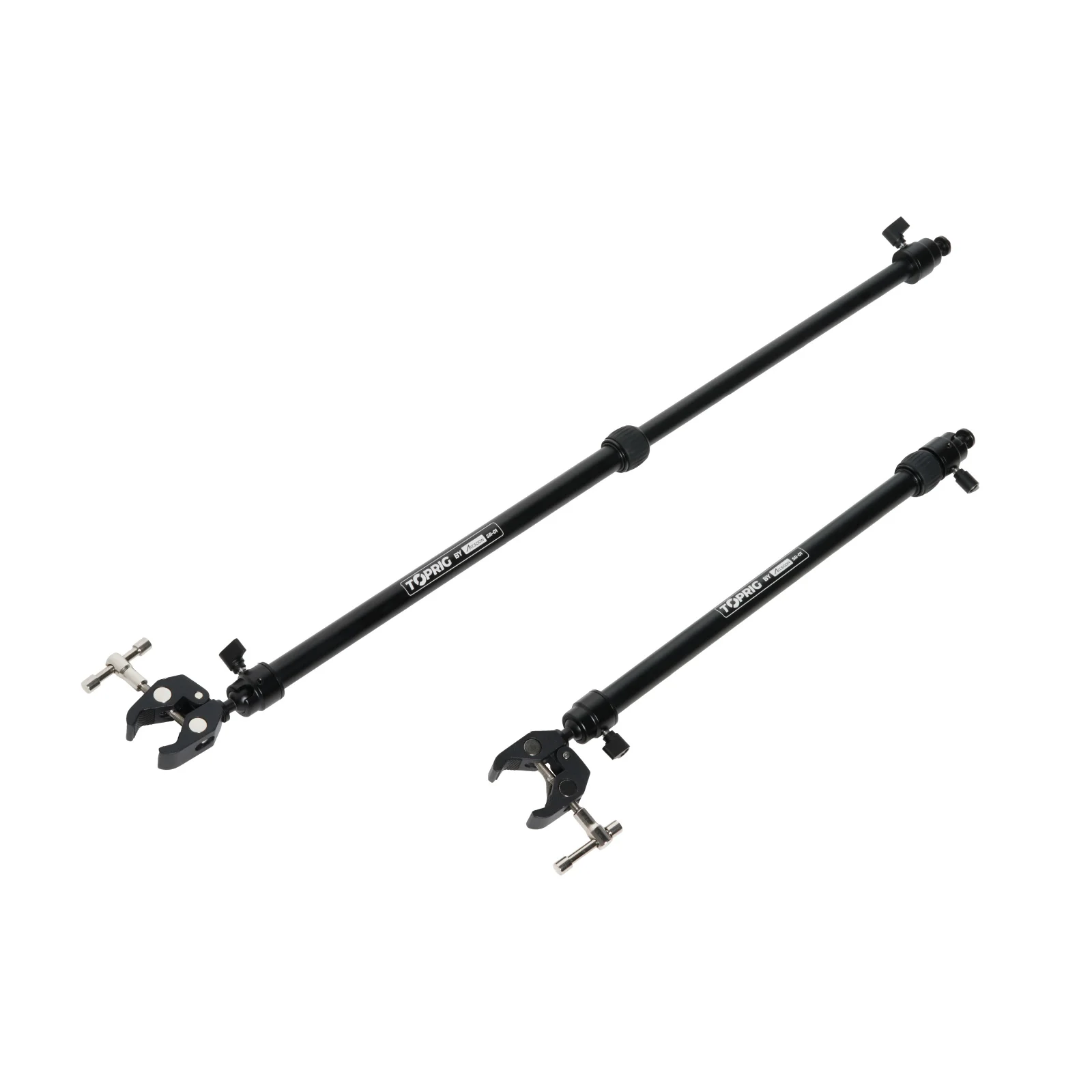 1 paar camera video slider railsteunstang multi-hoek beweging verstelbare lengte voor dolly track fotografie statief accessoire