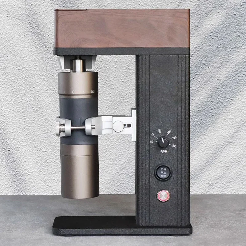 Soporte de molienda de molinillo manual, soporte de fresado de café con ajuste de velocidad Variable de 50-300RPM, adecuado para la mayoría de molinillos manuales