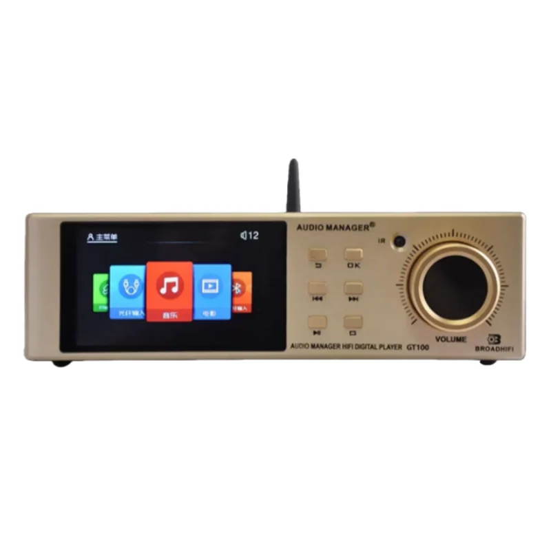 튜브 GT100 고음질 데스크탑 HIFI 무손실 음악 5.1 무손실 블루투스 USB 플래시 드라이브 SD 카드 마스터 플레이어
