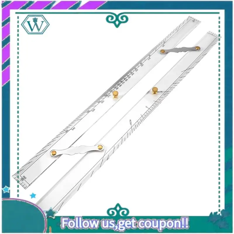 Ulepszony Liniał Morski Liniał Równoległy Mapy Morskie Liniał Równoległy Punktowanie Map Liniał Równoległy do Ciągnięcia