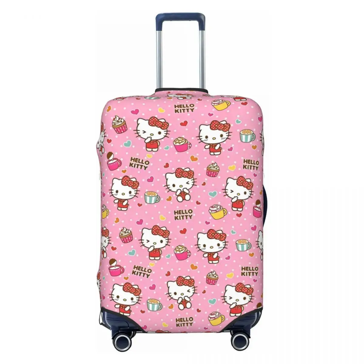 

Hello Kitty Cute Cartoon Suitcase Cover Business Vacation Useful Luggage Case Protection