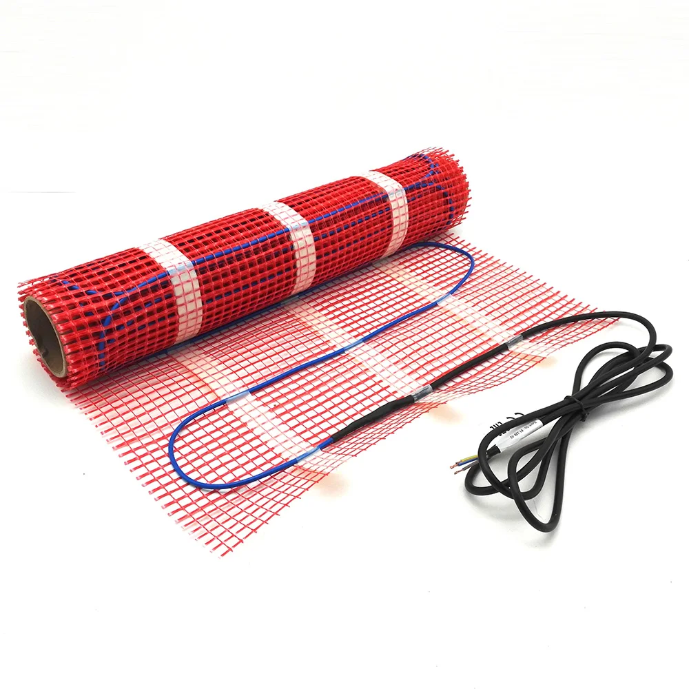 Heat 5m x 50cm Warm Foot Under Floor Heating Mat with WiFi Thermostat Room Floor Heating