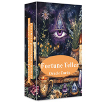 Fortune Teller Oracle Cards, Fortune Telling Tarot Deck, with Meaning on The Cards, Suitable for Beginners, 12x7cm Cards