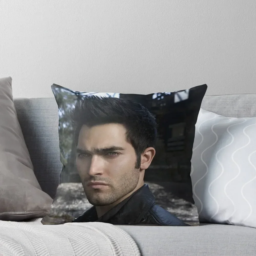 Teen Wolf / Derek Hale Throw Pillow anime girl Christmas Pillows pillow