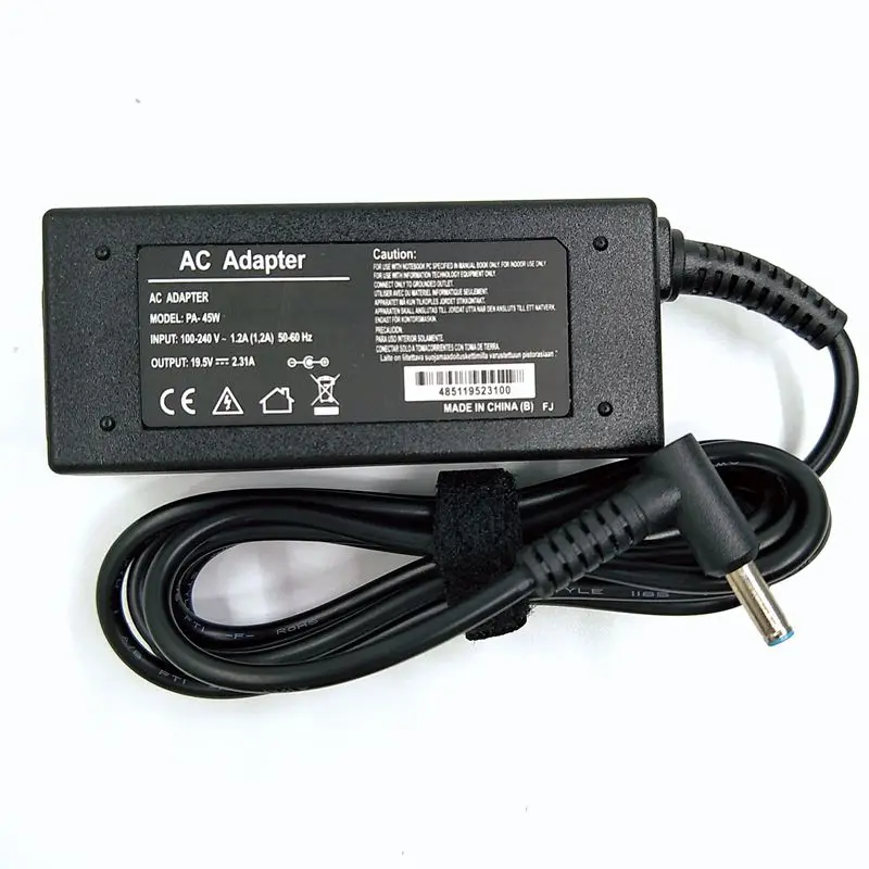 Adaptador del cargador del ordenador portátil Adapte19.5V 2.31A 45W 4.5*3.0m m para HP Stream X360 13 14 Pavilion 854054 -001 741727 -001 740015 -001