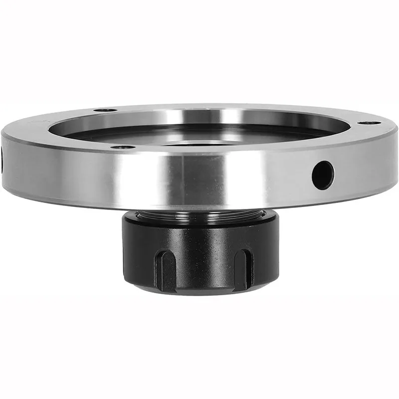 For High-precision ER32-D80 ER40ER50 Chuck Holder Three-hole Seven-hole D100 125 Flange Instead of Chuck