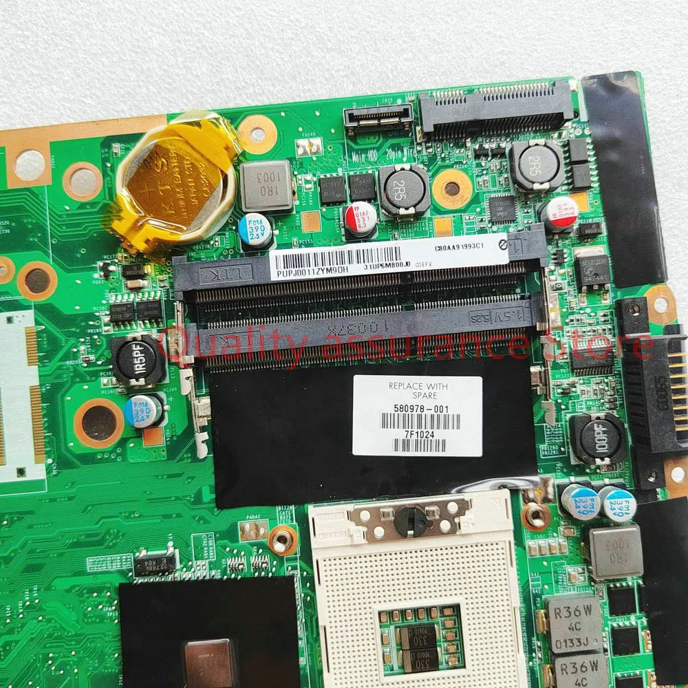 

580978-001 для HP PAVILION DV6-2138CA DV6-2150US DV6-2151CL DV6-2155DX DV6-2152NR DV6-2171NR ноутбук DV6T-2100 DAUP6DMB6C0 DDR3