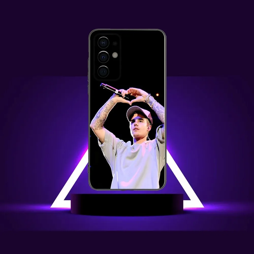 J-Justin B-BieberS CoolPic Phone Case For Samsung Galaxy A13,A21s,A22,A31,A32,A52,A53,A71,A80,A91 Soft Black Shell