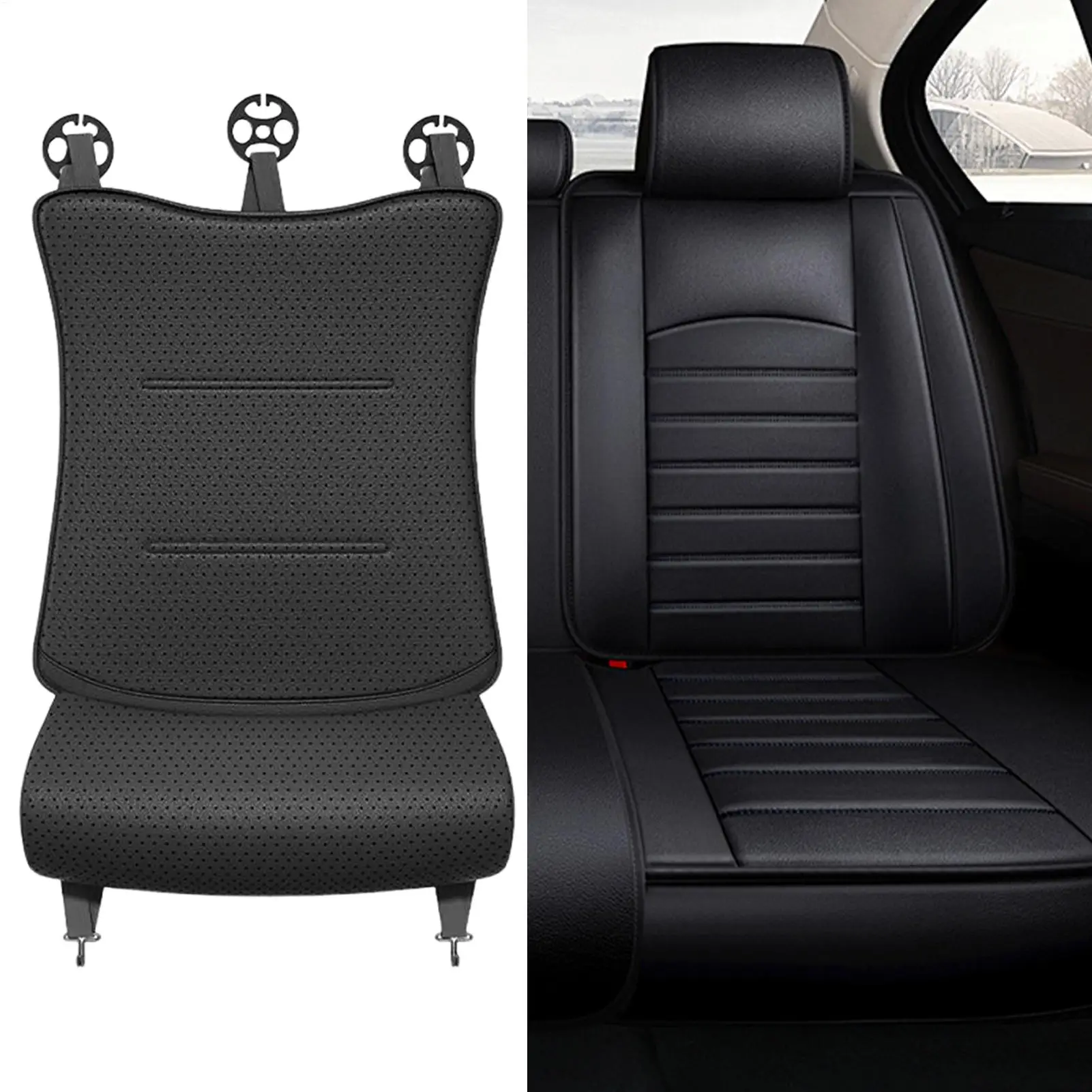 Auto Driver Seat Leg Support Extender Cushion Universal Seat Pad Wear-resistant Protector for Sedan SUV Truck Interior Accessory
