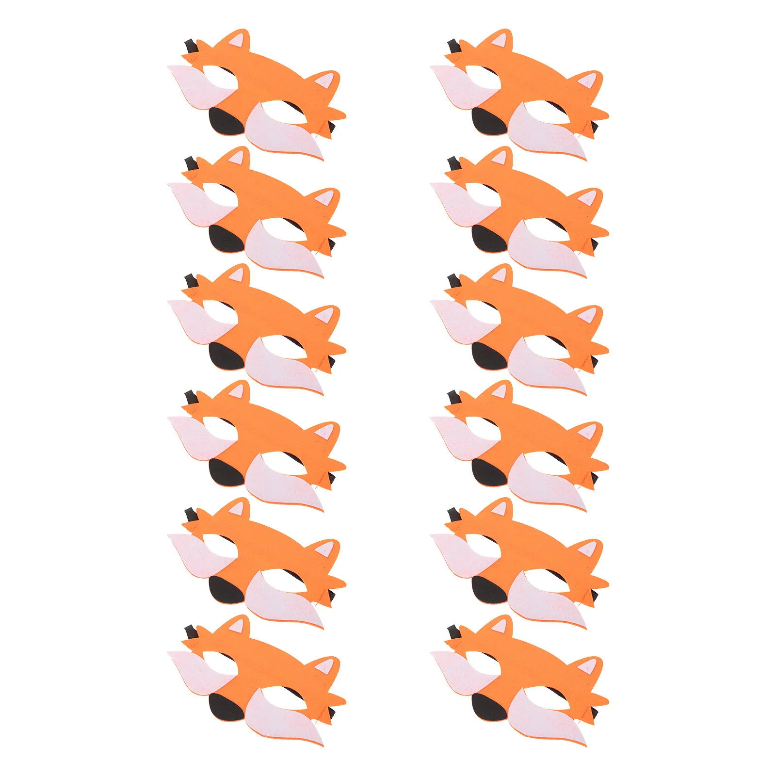 

Набор из 12 войлочных масок-полумасок волка для быстрой трансформации, в стиле дикого шарма, для Хэллоуина и косплея