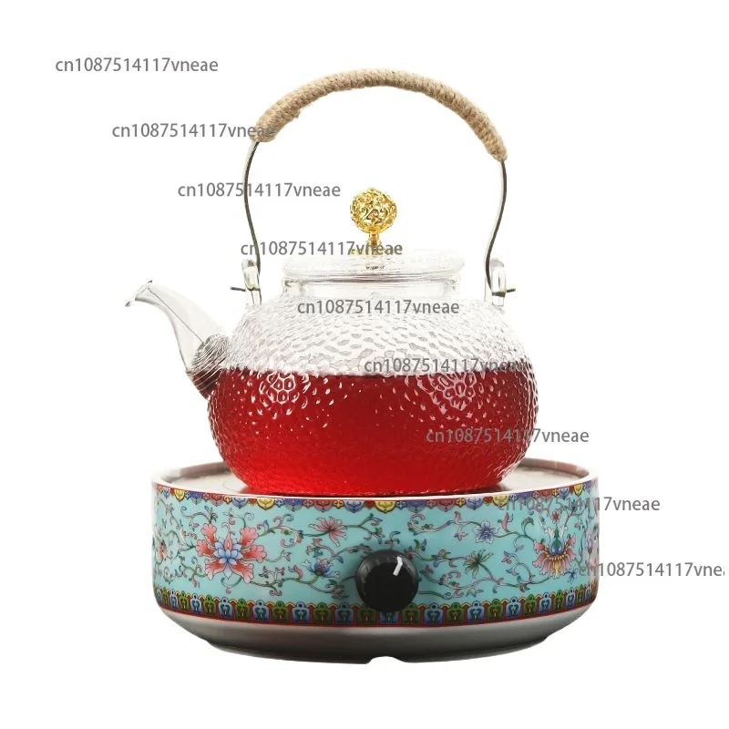 Machine Electric Clay Oven Glass Boiling Teapot Black Tea Brewing Machine
