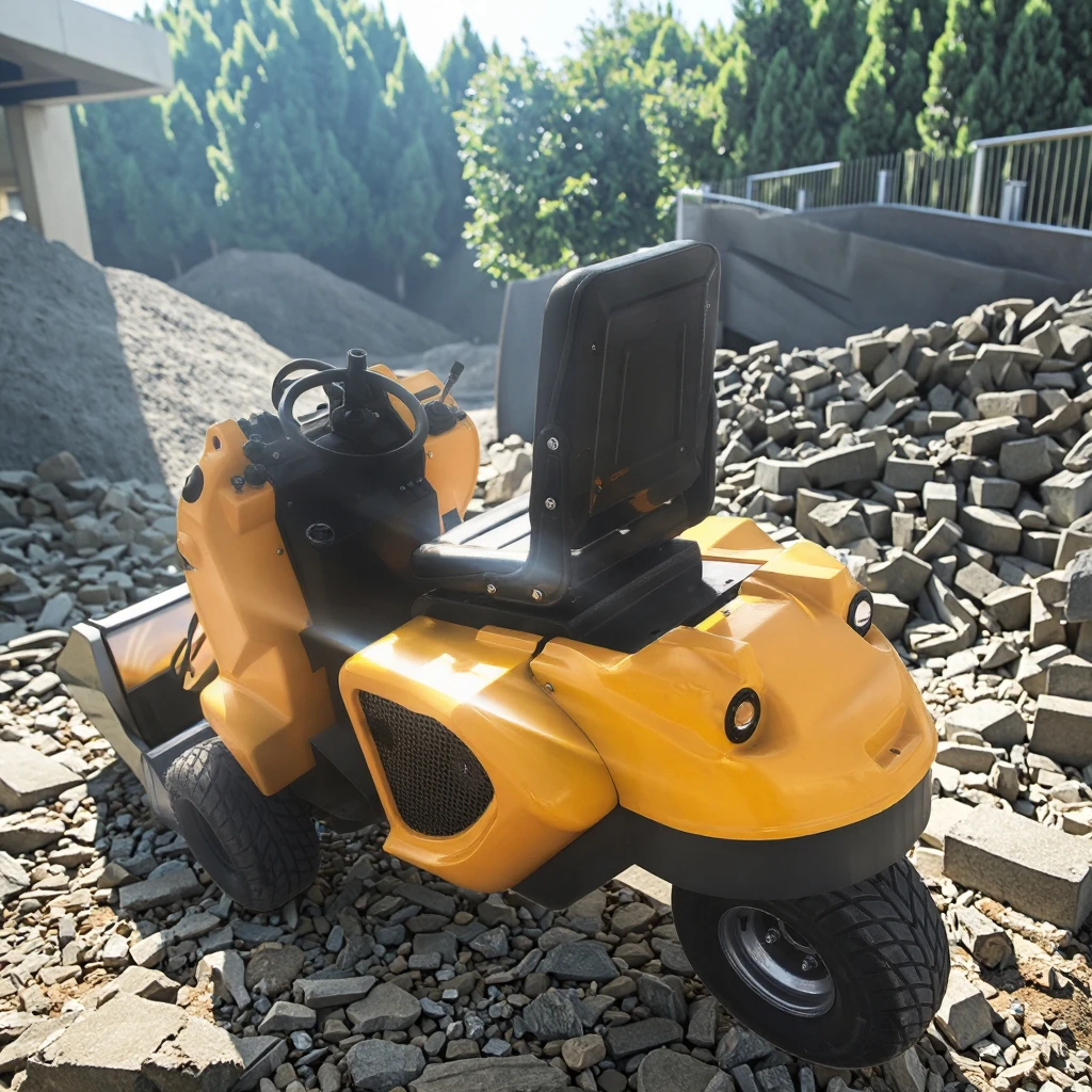 Light Duty Multi-Function Mini Skid Steer Loader with Stone Bucket Trencher Stump Grinder Snow Blade Attachments Available