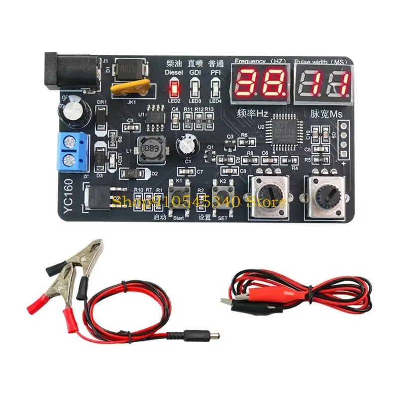 

U2JA Durability Plastic Fuels Injector Diagnostic Tester With LED Display Adjustable Parameters For Vehicle Repair Workshops