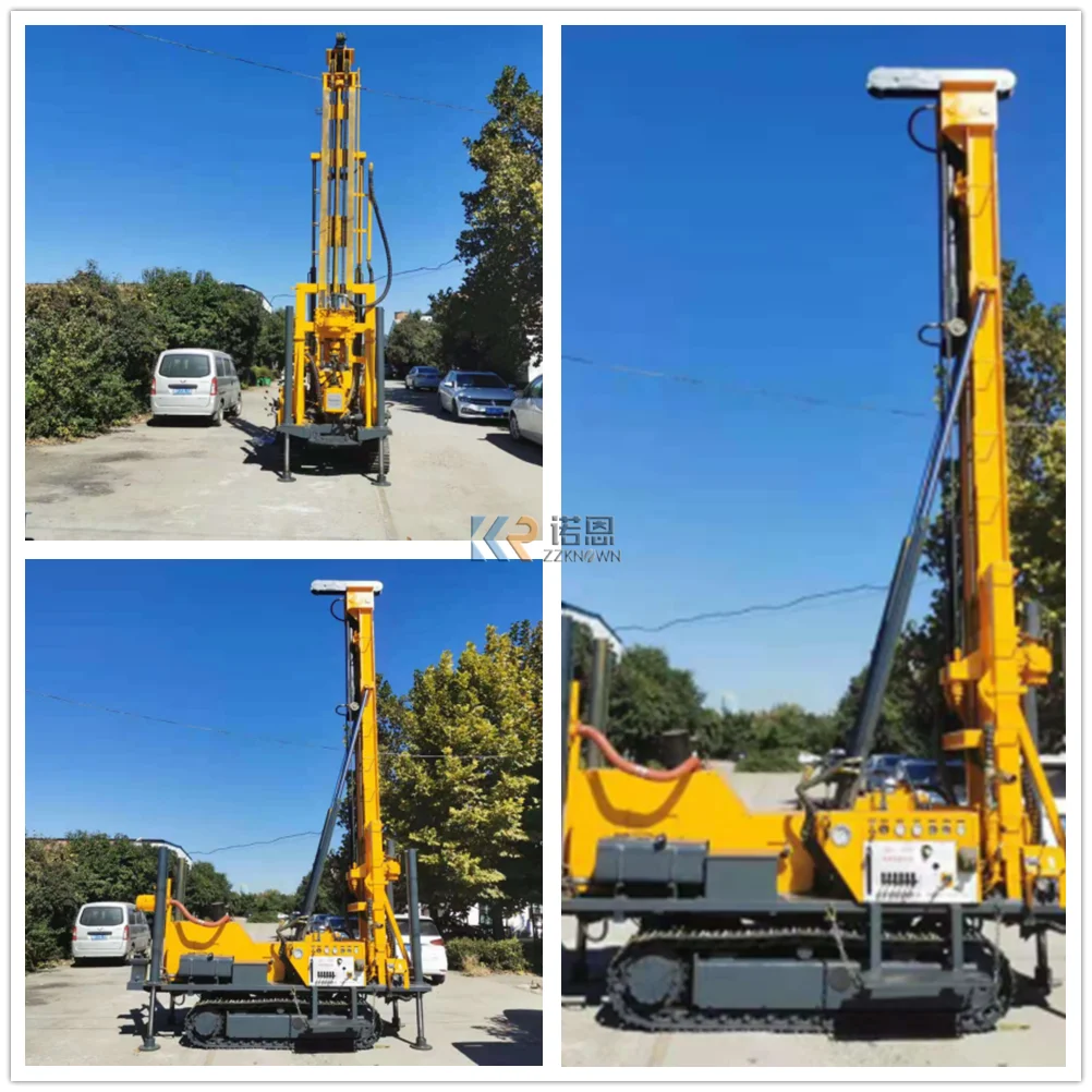 Borehole Drilling Machine Water Drilling Equipment Mining Machine For Water Lectric Motor Water Well Integrated