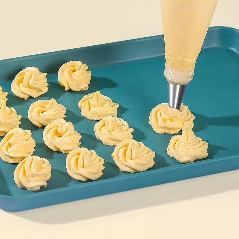 Stainless Steel Piping Nozzles Multiple Tip Shapes Rust Proof Design Perfect For Cake Cupcake Decorating Home Baking