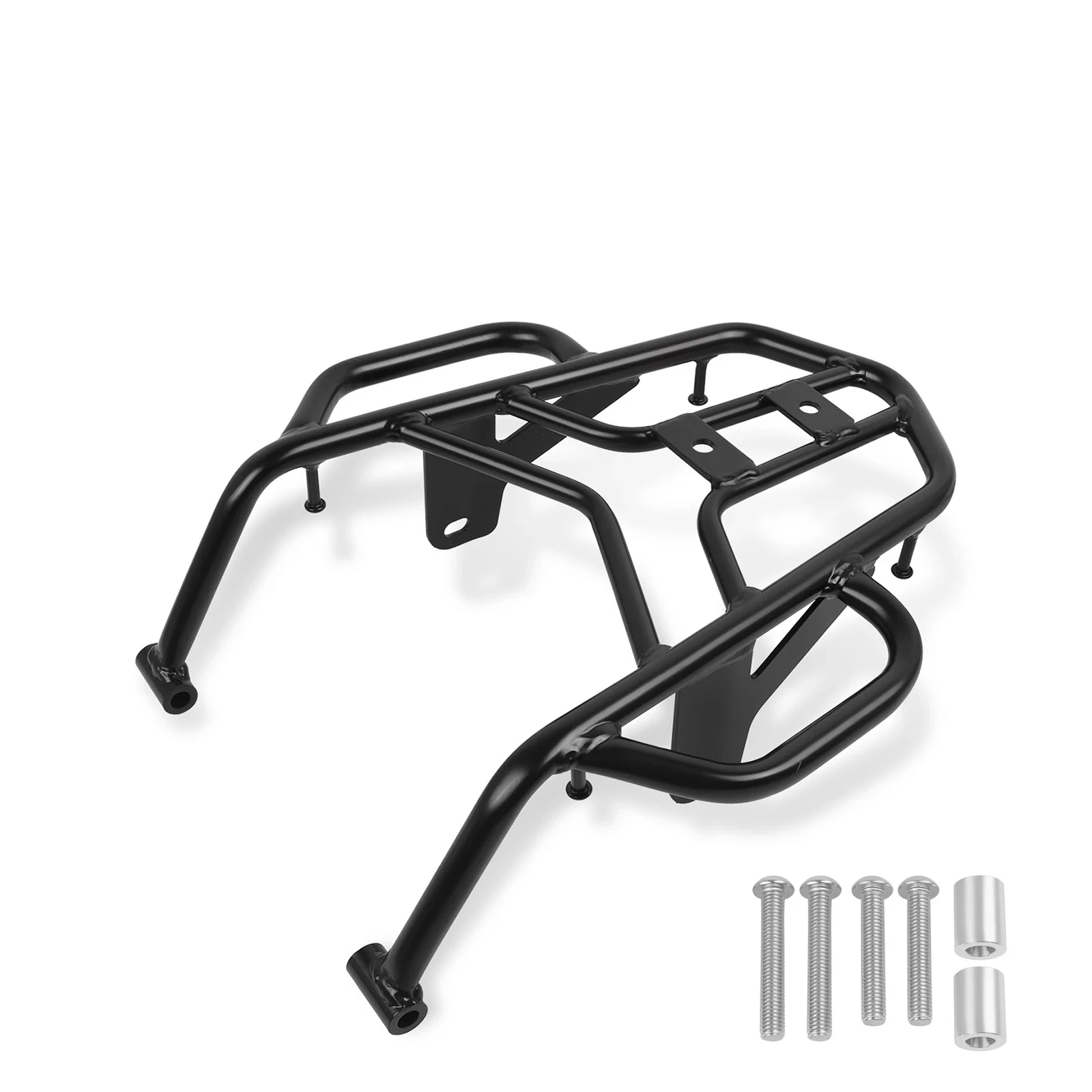 Rear Cargo Rack w/Grab Handle Rail Black For Kawasaki KLX230 KLX 230 S/SE 2020 2021 2022