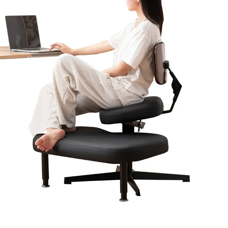 Cross-legged Chair Adjustable Kneeling Chair With Backrest Upright Chair Lifting Meditation Yoga Chair Seat Loungechairsturdy