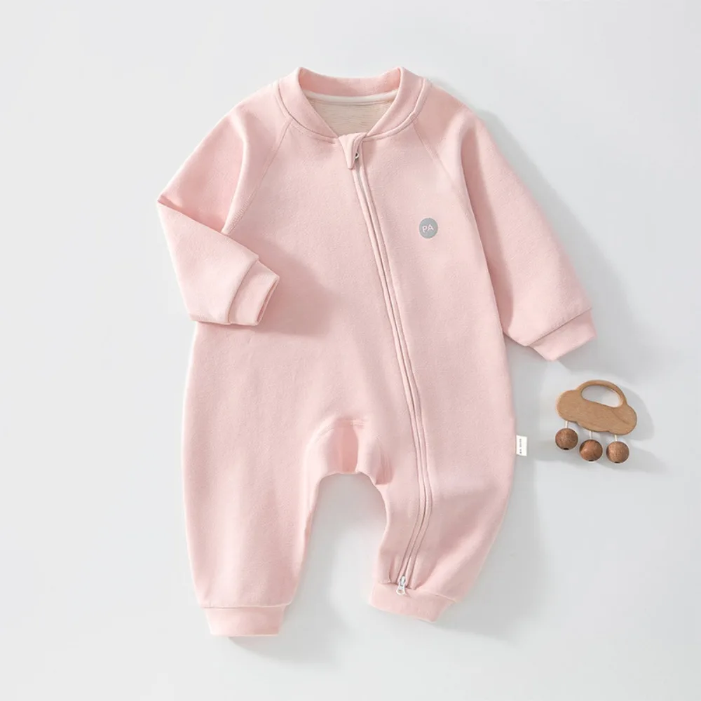 2026 Baby Autumn Silk Romper Print Cotton Warm Outfit Clothes for 0-24M Jumpsuit Newborn Toddler  Bodysuit Costume