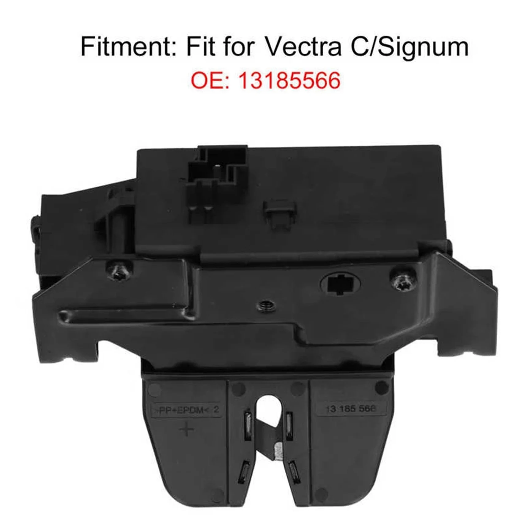 13185566 Rear Tailgate Latch Actuator Tailgate Trunk Lock 13185566 Parts Replacement for Opel Vectra C/Signum