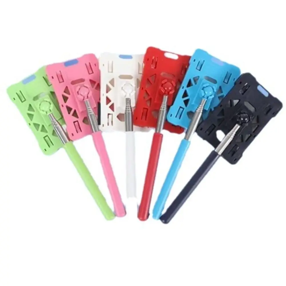 1Pc 20-60cm Car Toll Card Stick Touch N Go Stick Contactless Telescopic Rod Adjustable Stickable Parking Toll Paying Rod
