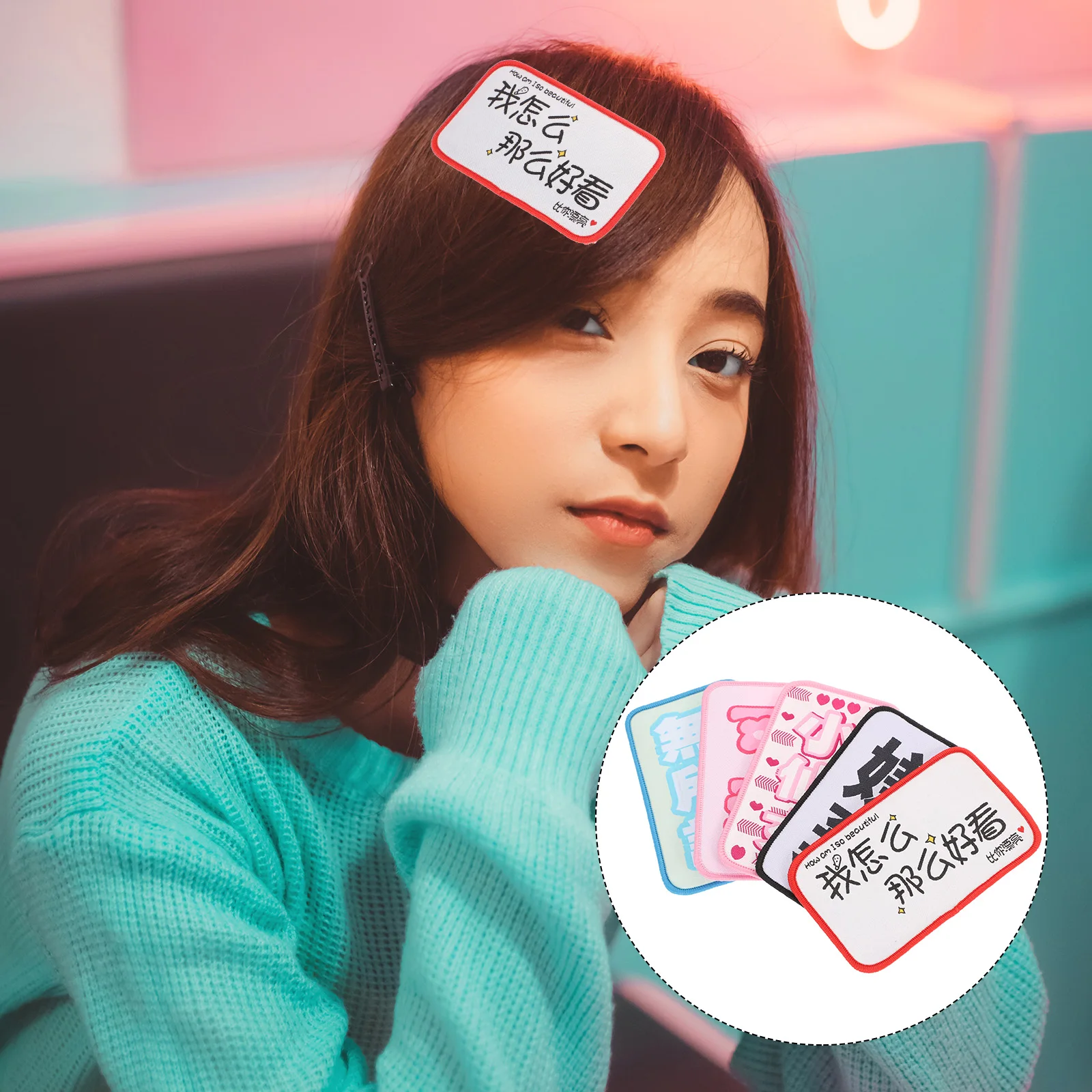 

5Pcs Bangs Hair Pad Practical Soft Fringe Stabilizer for Makeup Sleeping Washing Face Hair Accessories Makeup Accessories