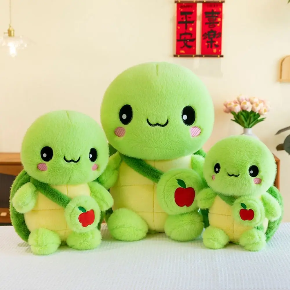 

PP Cotton Lucky Turtle Plush Toy Collection Fluffy Turtle Animal Dolls Cartoon Soft Sea Turtle Doll Birthday Gift