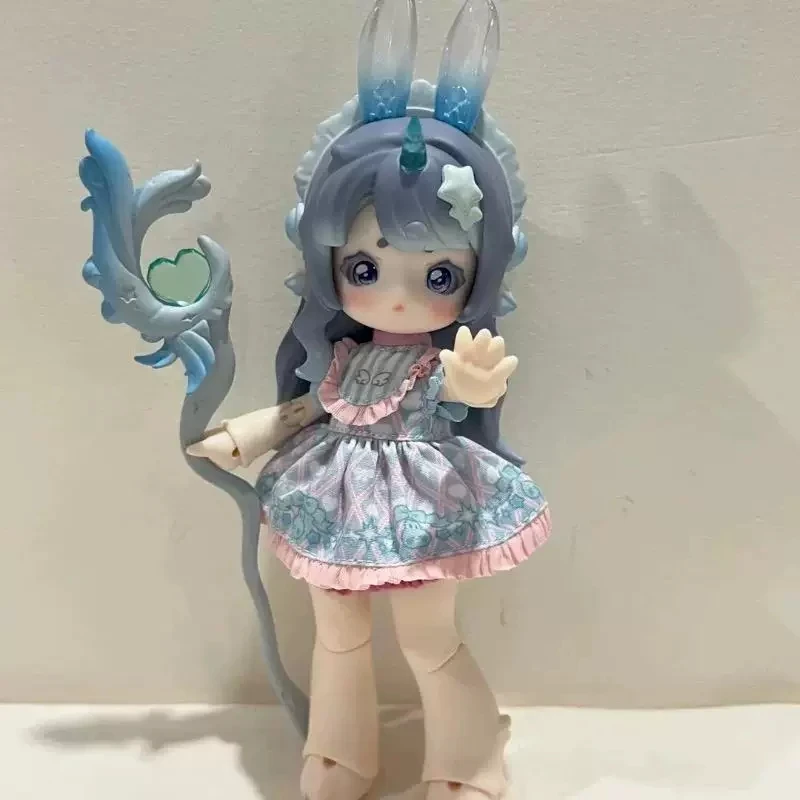 

In Stock Penny Box Cute Beast Magic Series 1/8 Scale Articulated Bjd Blind Box Desktop Bookshelf, Computer Case Accessories