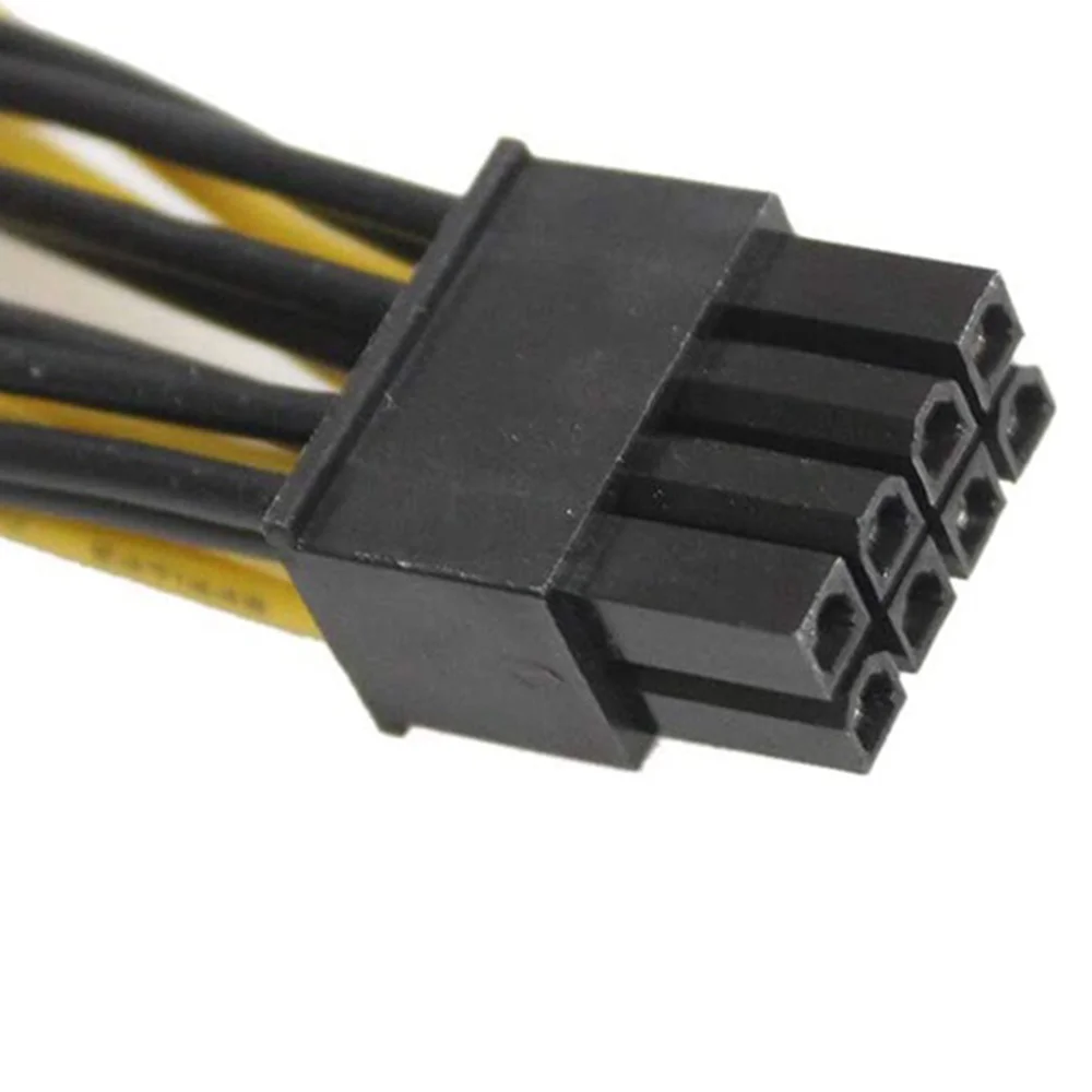 18AWG 8Pin to Dual 8Pin(6+2) Power Cable GPU Power Cable for Tesla K80 M40 M60 P40 P100 ,20CM