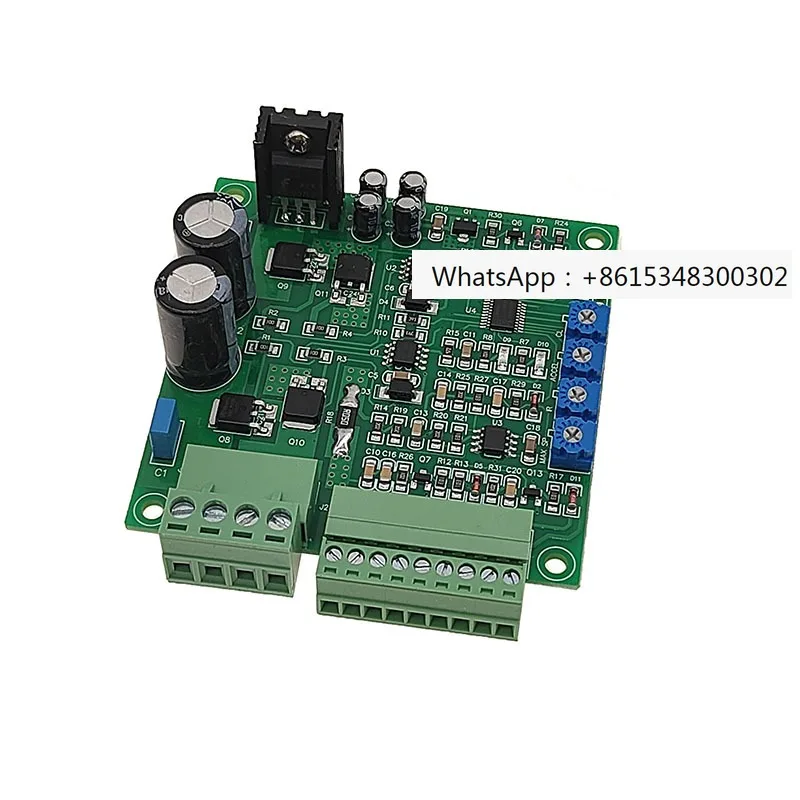 

Двигатель постоянного тока с щетками 24В 48В 150Вт 200Вт, драйвер для двигателя постоянного тока с щетками