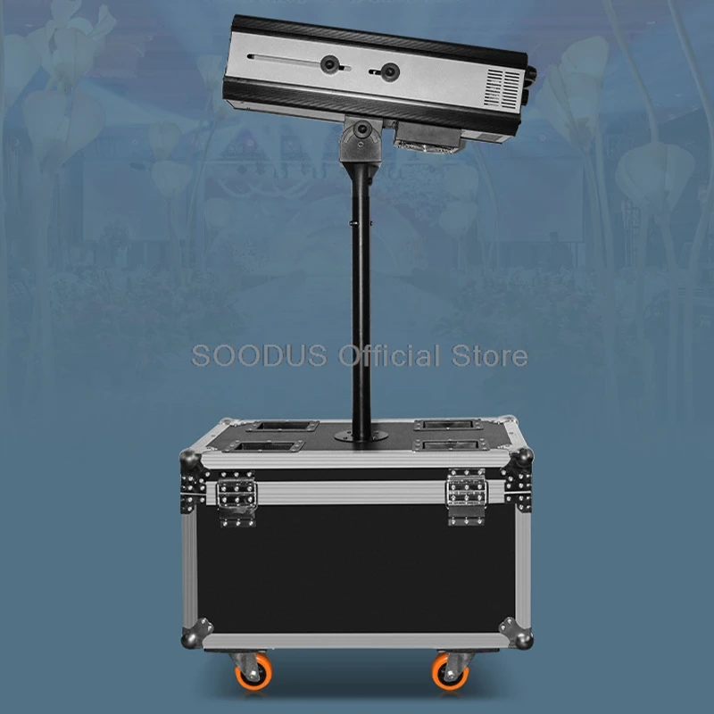 Imagem -02 - Led Siga Spot Light para Wedding Theater dj Festa de Natal Luz Suplementar Siga Tracker Duplo Foco com Tripé