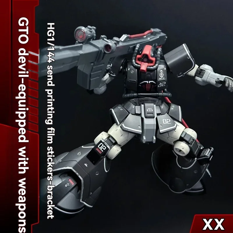 Montado Modelo Conjunto Móvel, Figura Guerreiro Mech, Presente Toy, XX JMS GTO HG 1/144 Dom MS-09R2, Novo