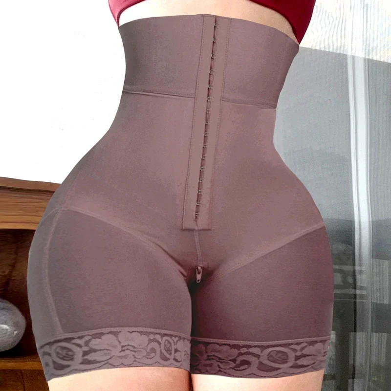 AfruliA High Waist Trainer Slimming Sheath Corset Body Shaper BBL Control Panties Fajas Colombian Girdles Butt Lifter Shapewear