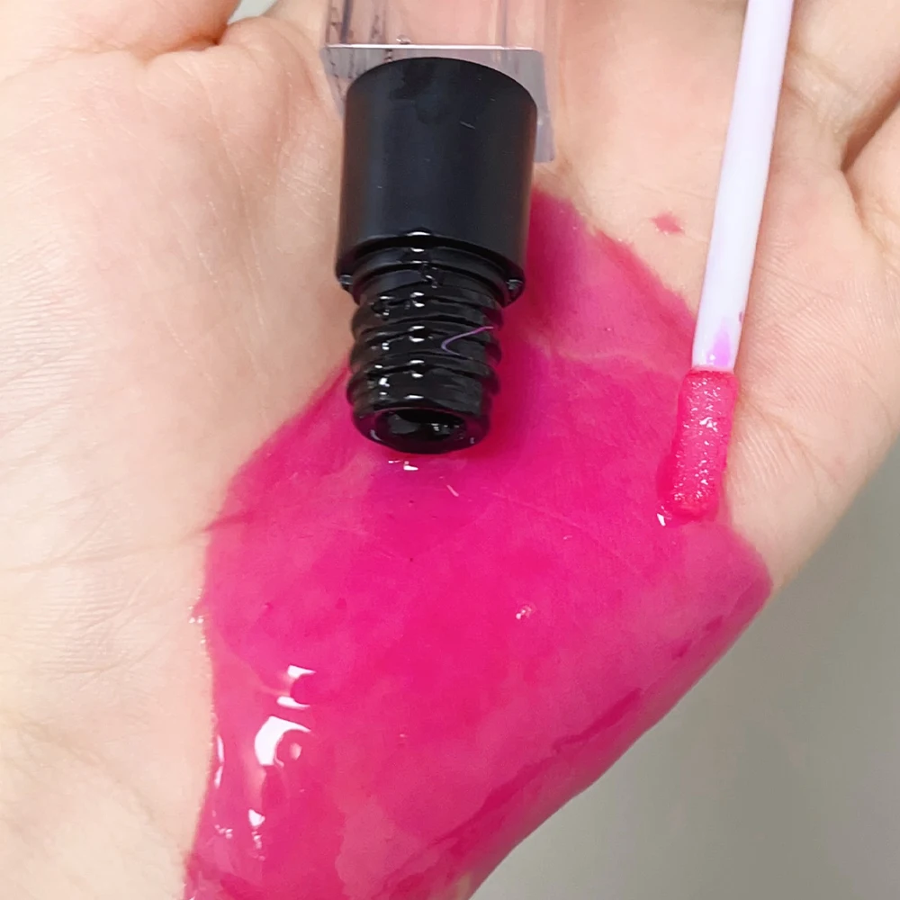 Glassy Natural Color Changing Espelho Lip Oil, Rosa Hidratante Lip Gloss, Reduzir Lip Lines, Geléia Plump, Lábios Cuidados, Maquiagem Cosméticos