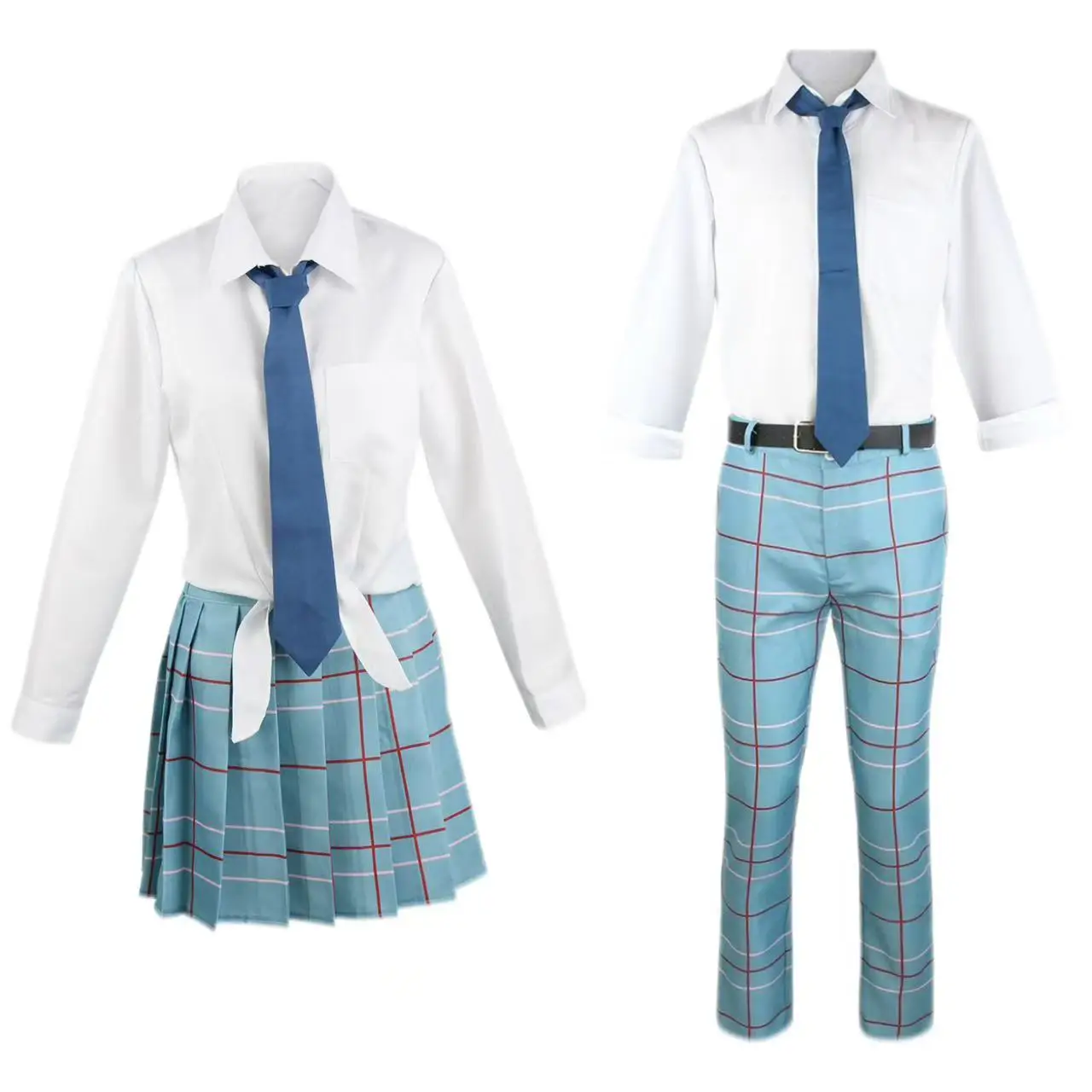 Anime-Style JK-Uniform Cosplay-Kostüm für Männer und Frauen, Sexy Outfit für Halloween, Comic-Con & Fotoshootings